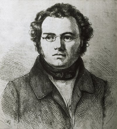 SCHUBERT, Franz (1797-1828). Compositor romántico austriaco. Aguafuerte. de Artist Unknown