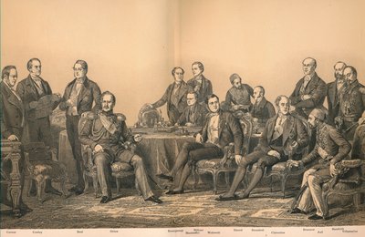 El Congreso de París en 1856 de Auguste Blanchard