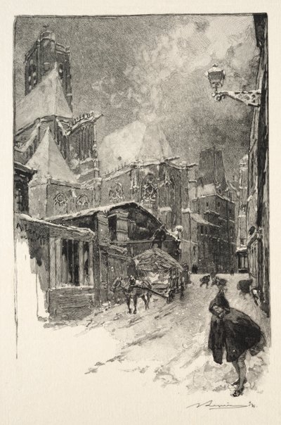 La Rue des Barres de Auguste Louis Lepère