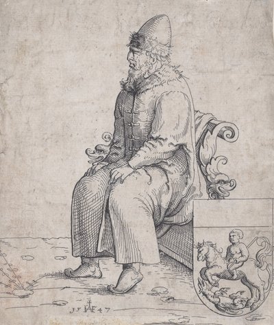 Basilio Basilius, Gran Duque de Rusia, 1547 de Augustin Hirschvogel