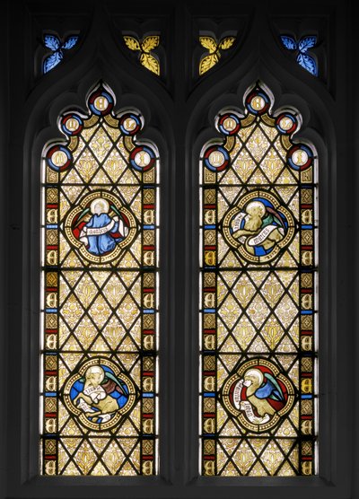 Ventana de la pared sur de Augustus Welby Northmore Pugin