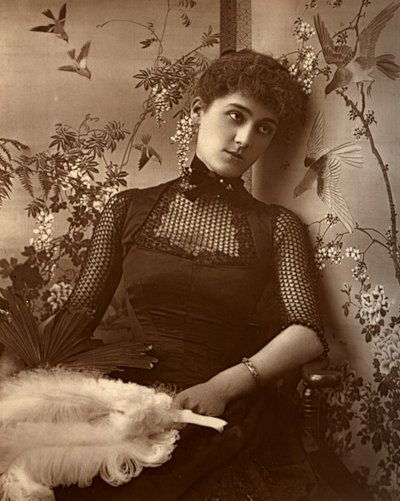 Mary Moore, actriz británica, 1886 de Barraud