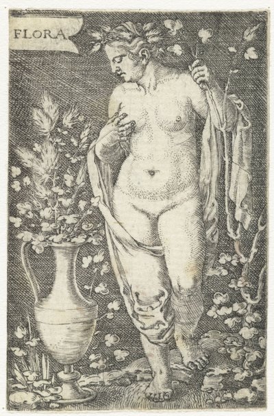 Flora (título sobre el objeto) de Barthel Beham