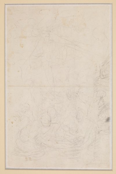 Boceto para la Natividad de Bartolomé Esteban Murillo