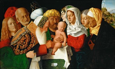 La circuncisión de Cristo, ca 1506 de Bartolomeo Veneto