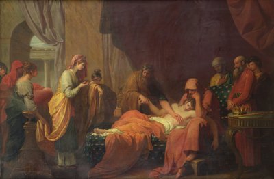 Erasístrato de Ceos de Benjamin West