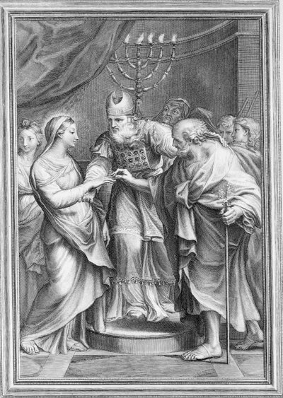 Matrimonio de la Virgen, 1645-1724 de Benoît Farjat