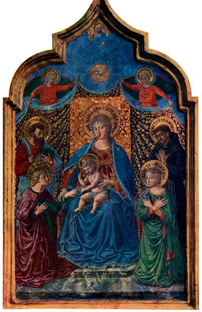 Matrimonio místico de Santa Catalina, 1466 1930 de Benozzo Gozzoli