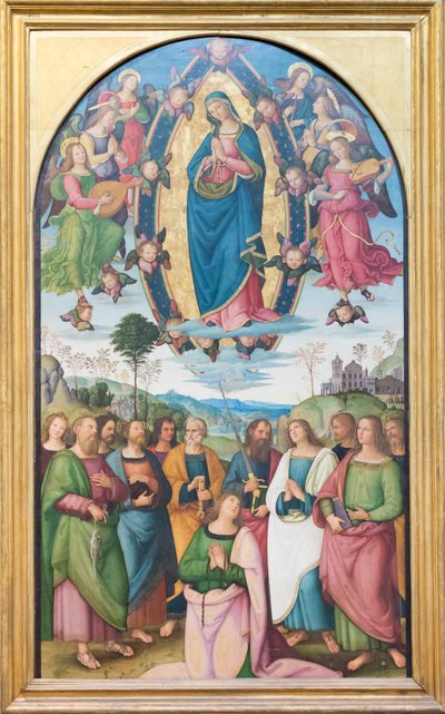 Asunción de la Virgen María de Bernardino di Betto (& studio) Pinturicchio