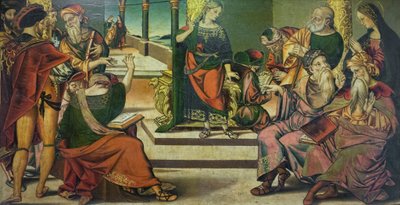 Cristo entre los médicos de Bernardino di Mariotto