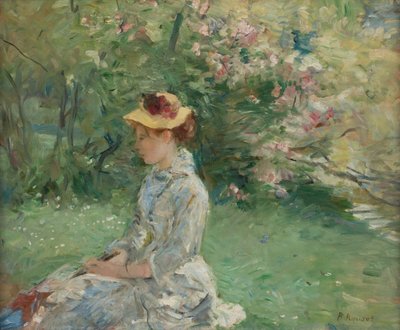 Estudio al aire libre, o En la isla de Berthe Morisot