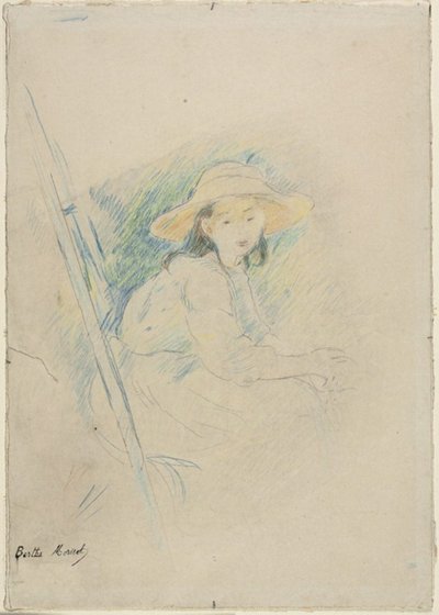 Niña sentada (Julie Manet) de Berthe Morisot