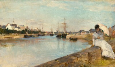 El puerto de Lorient de Berthe Morisot