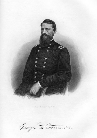 George Stoneman, general de caballería de la Unión, 1862-1867 de Brady