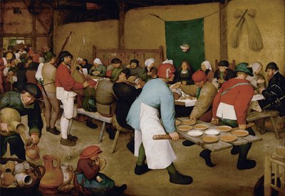 La boda campesina, ca. 1568 de Bruegel