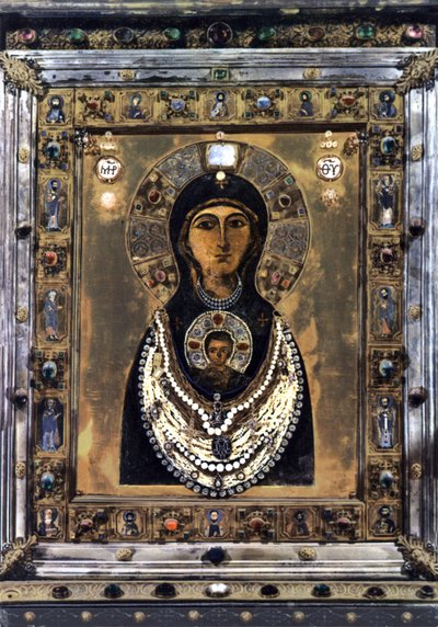 La Virgen Nicopela de Byzantine