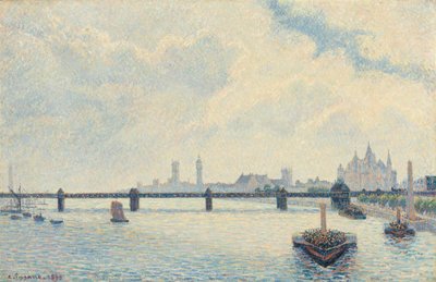 Puente de Charing Cross, Londres de Camille Pissarro