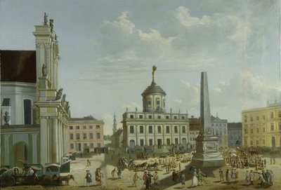 Vista del Ayuntamiento, 1772 de Carl Christian Baron