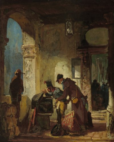 Revisión de las costumbres papales de Carl Spitzweg