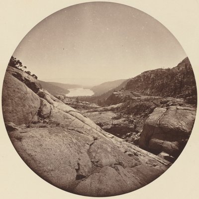 Lago Donner, California de Carleton E. Watkins