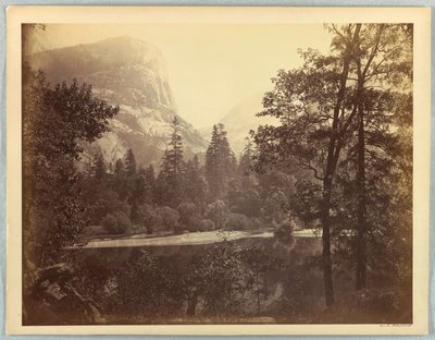 Lago Ah-Wi-Yah, Yosemite de Carleton E. Watkins