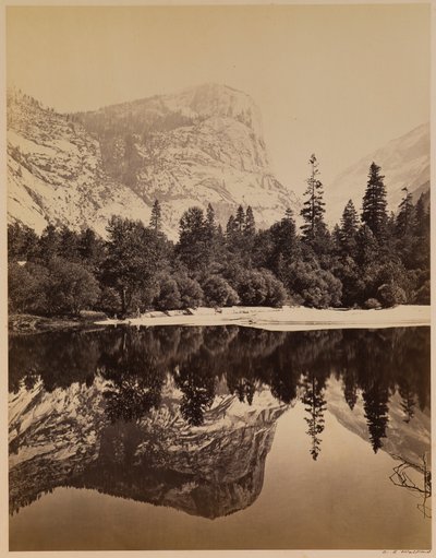 Reflejo del lago de Carleton E. Watkins