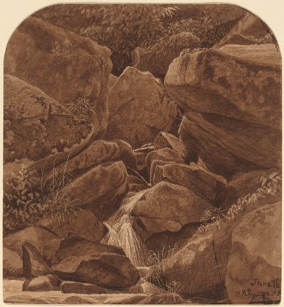 Rocas y Cascada de Casimir Clayton Griswold