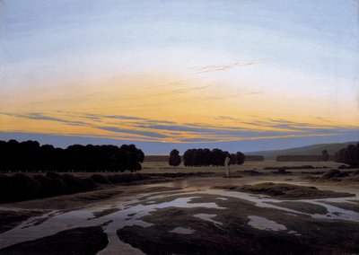 El Grosse Gehege cerca de Dresde, 1832 de Caspar David Friedrich