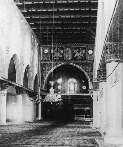 Mezquita Al-Aqsa, Jerusalén, c. 1927-1931 de Cavanders Ltd