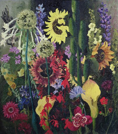 Paisaje de Jardín No.2 de Cedric Morris