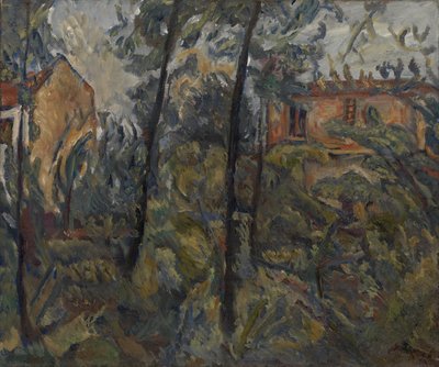 Paisaje con casas, c. 1918 de Chaim Soutine