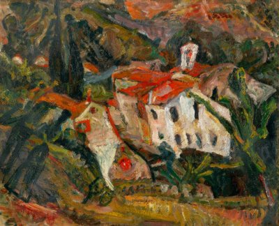 Paisaje en Céret de Chaim Soutine