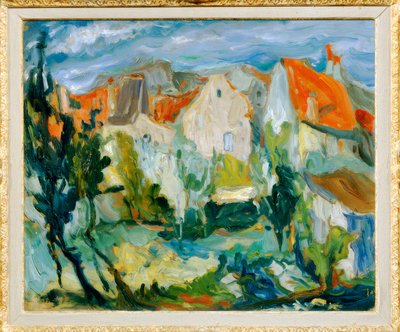 Paisaje en Cagnes de Chaim Soutine