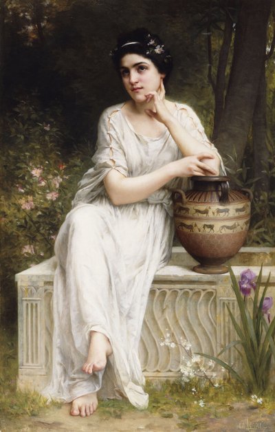 Una belleza griega, 1901 de Charles Amable Lenoir