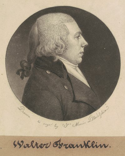 Walter Franklin de Charles B. J. Févret de Saint Mémin