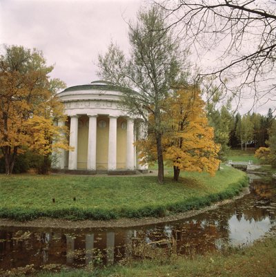 Pavlovsk. El Templo de la Amistad, 1780-1783 de Charles Cameron