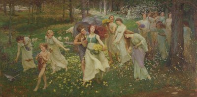 El progreso de la primavera de Charles Daniel Ward