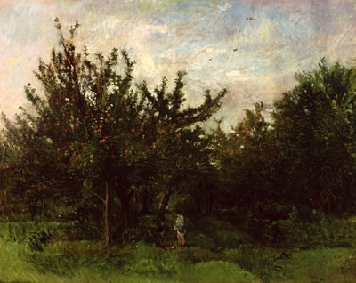 Un Huerto de Manzanas de Charles Francois Daubigny