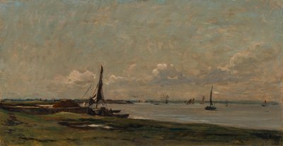 estuario del Támesis de Charles Francois Daubigny