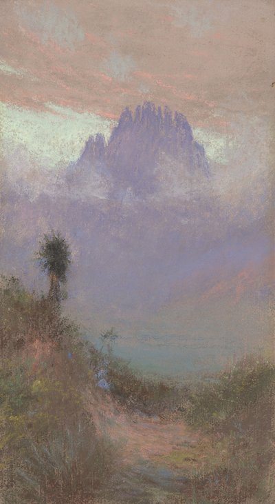 Sin título (Paisaje montañoso) de Charles Franklin  Reaugh