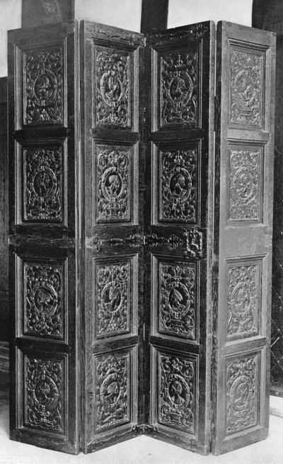 Panel en Speke Hall, Lancs de Charles Latham