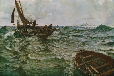 A la deriva, c1890, c1930 de Charles Napier Hemy