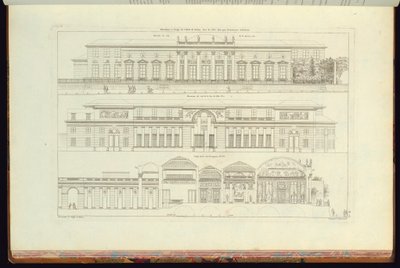 Impresión encuadernada de Charles Nicolas Ransonnette