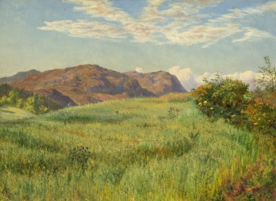 Un Campo de Avena en las Tierras Altas de Charles Parsons Knight