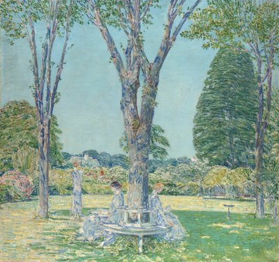 The Audition, East Hampton de Childe Frederick Hassam