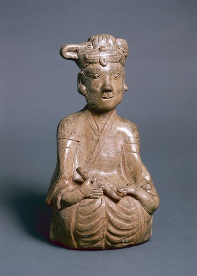 Figura sentada, Jin Occidental, 265-316 de Chinese School