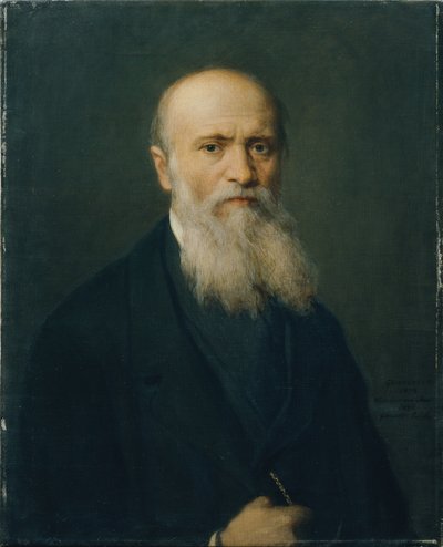 El pintor Eduard von Engerth de Christian Griepenkerl