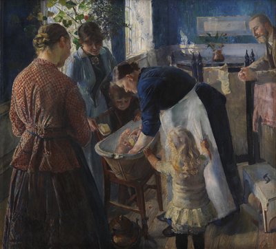 En la bañera de Christian Krohg