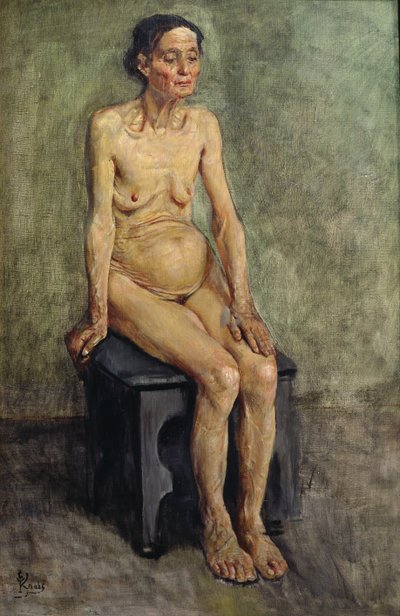 Vieja esposa de Christian Krohg