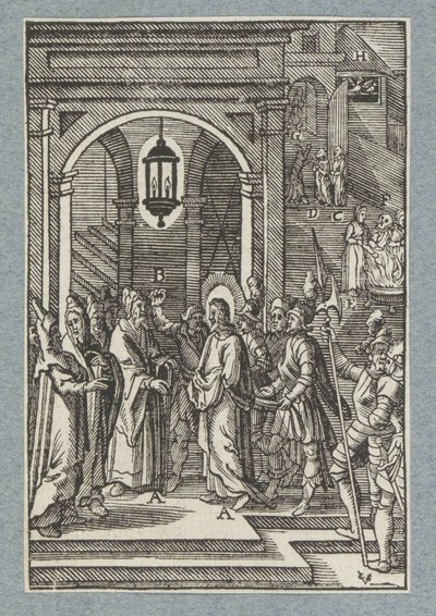 Cristo ante Anás de Christoffel van Sichem (II)